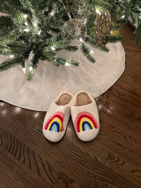 Rainbow Slippers