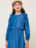 L/S chambray Dress