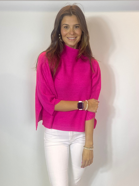 Boho Sweater Pink Crush