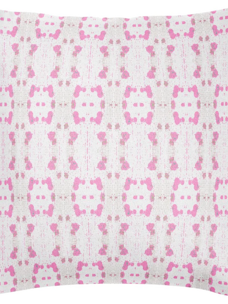 Pink Cheetah Pillow 26x26