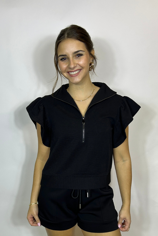 Ruffle Movement Top