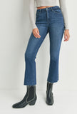 Crop Kick Flare Jeans