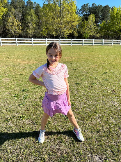 TWEEN Tiered Skort