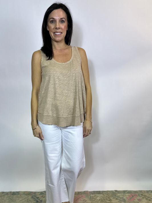 Rib Mix Long Tank