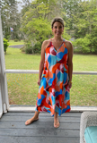 Multicolor Strappy maxi