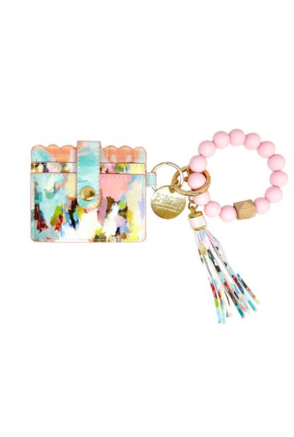 Key Chain Wristlet Wallet