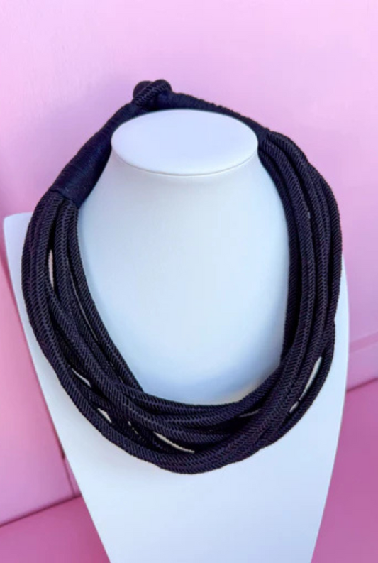 Slub 8-Strand Necklace