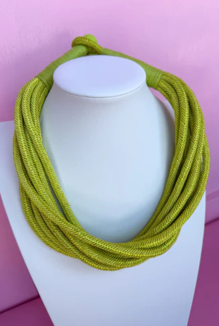 Slub 8-Strand Necklace