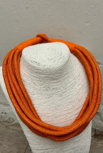 Slub 8-Strand Necklace
