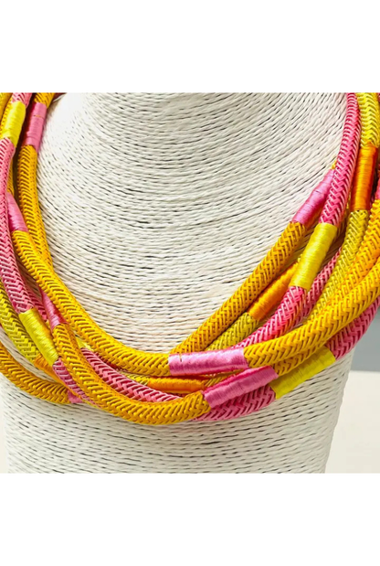 Slub 8-Strand Necklace