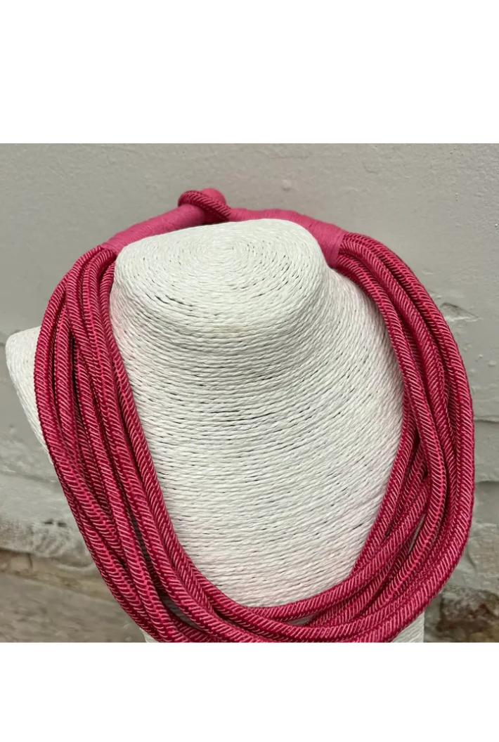 Slub 8-Strand Necklace
