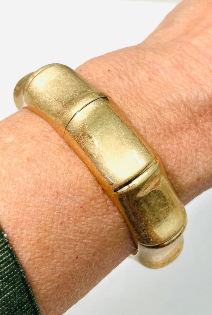 Hinged Bamboo Cuff