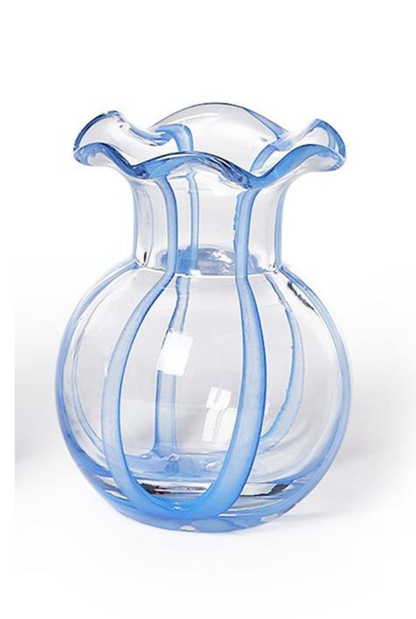 Ruffle Ribbon Vase