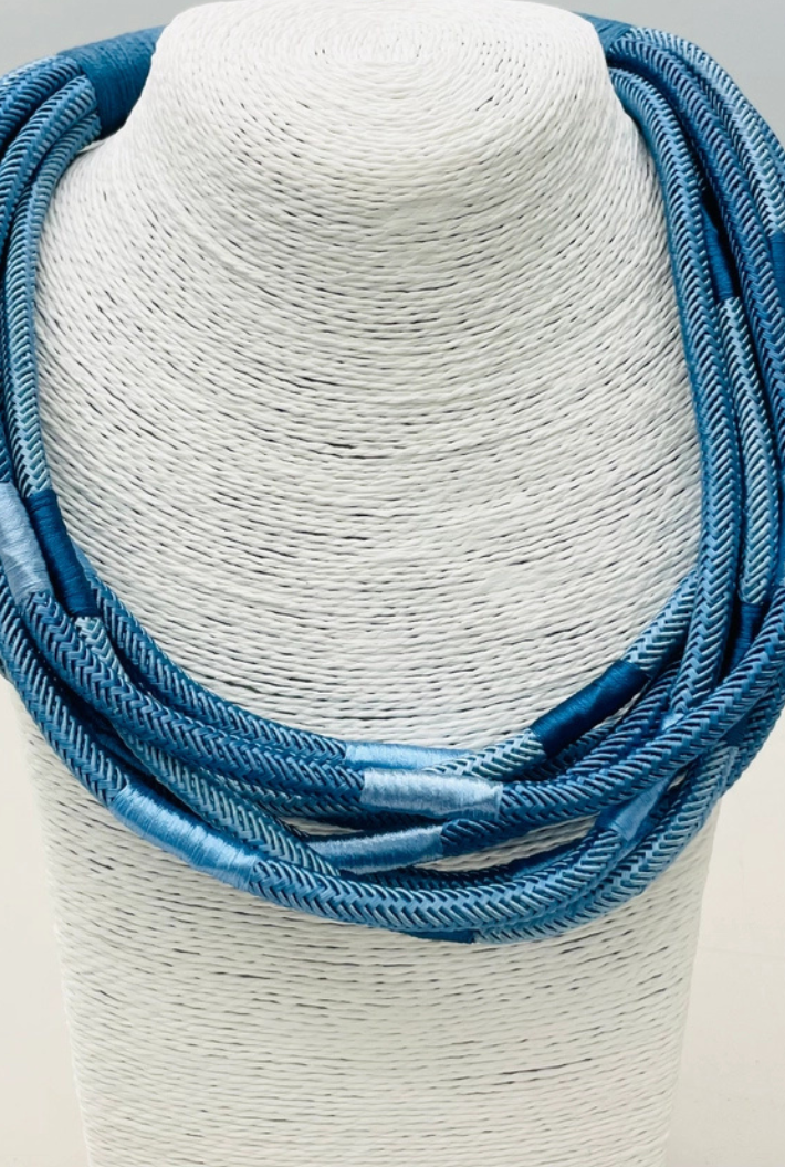 Slub 8-Strand Necklace