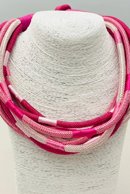 Slub 8-Strand Necklace