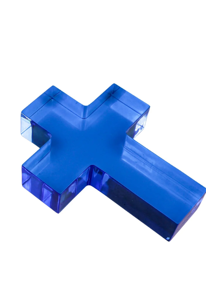 Large Cross Acrylic Weight