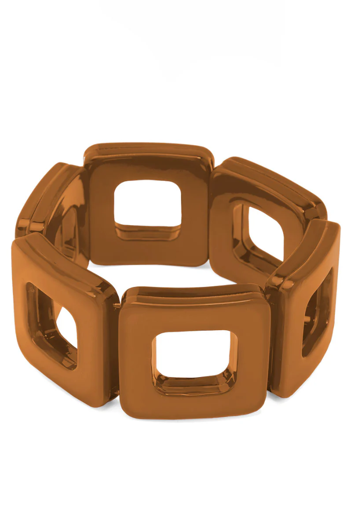 Resin Block Bracelet