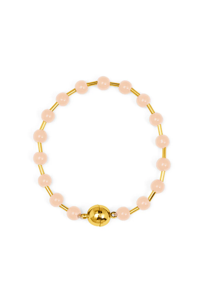 Glass Bead Magnet Bracelet