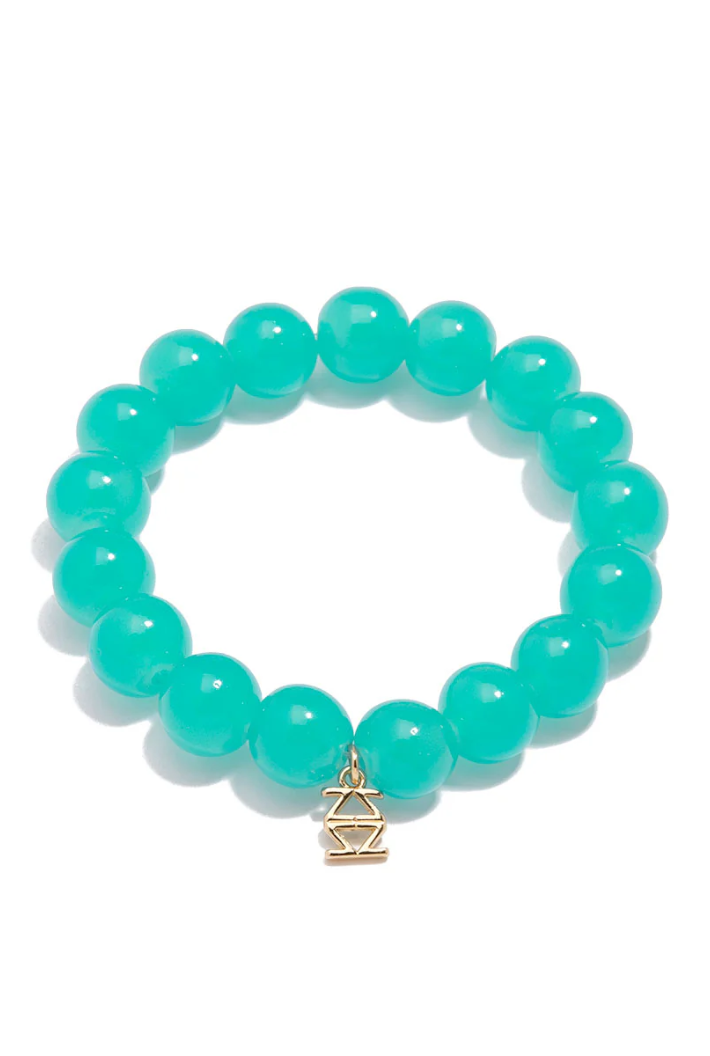 Glass Bead Stretch Bracelet