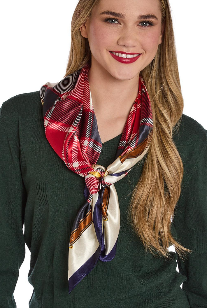 Tartan Silky Scarf