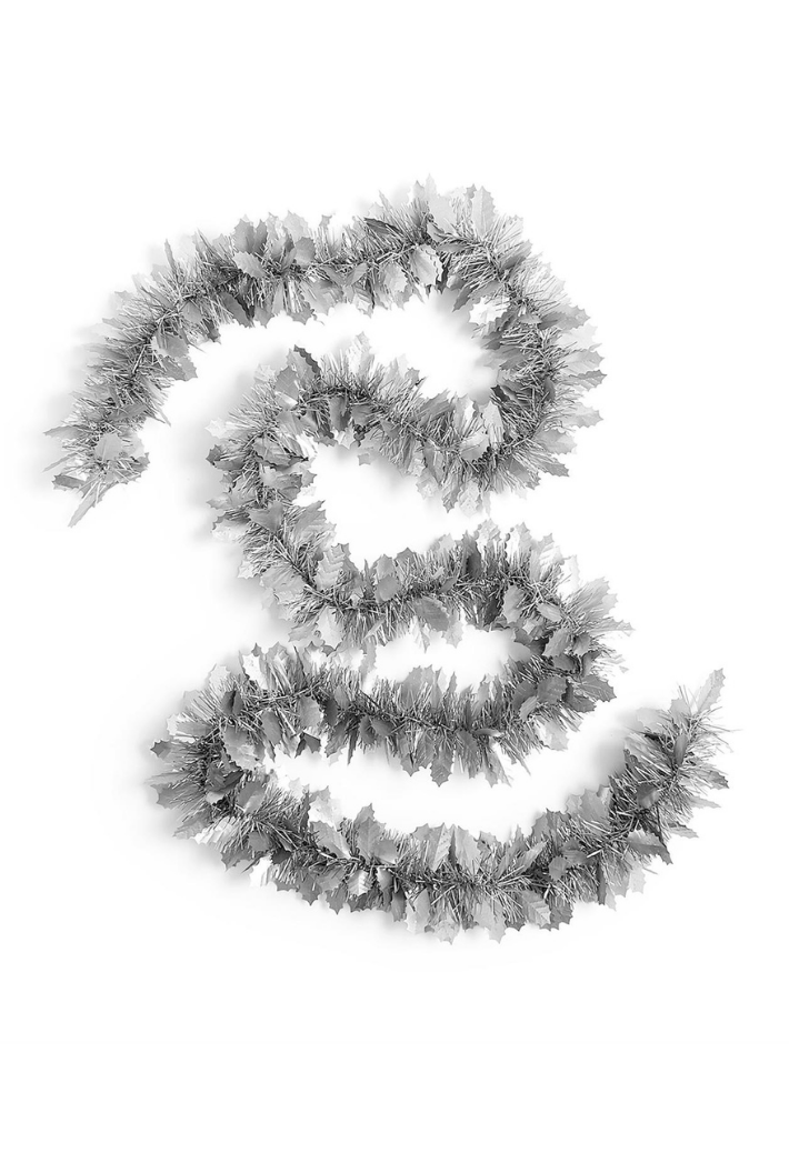 Tinsel And Holly Garland