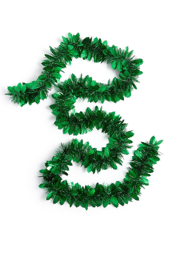 Tinsel And Holly Garland