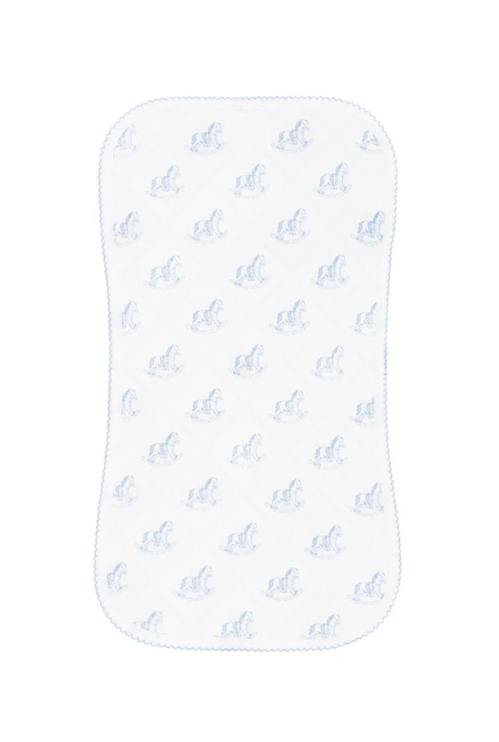Rocking Horse Burp Cloth