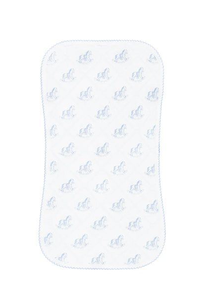Rocking Horse Burp Cloth