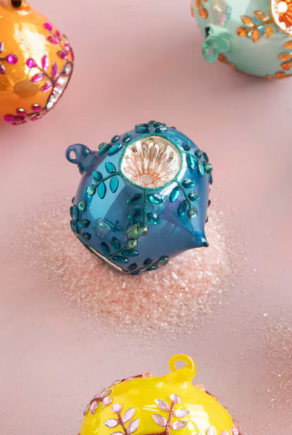Jeweled Reflector Ornament