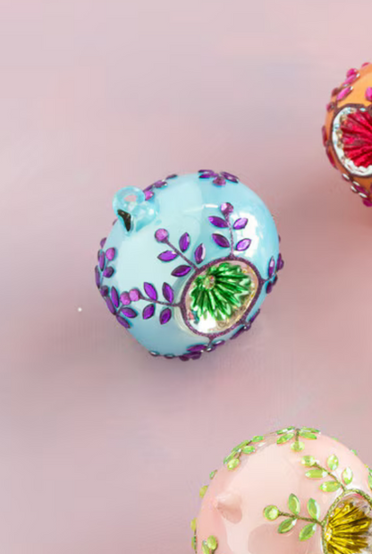 Jeweled Reflector Ornament