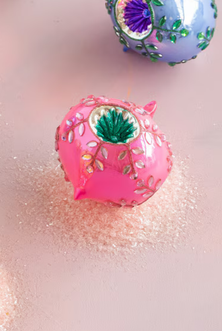 Jeweled Reflector Ornament
