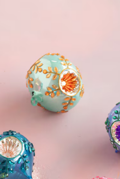 Jeweled Reflector Ornament