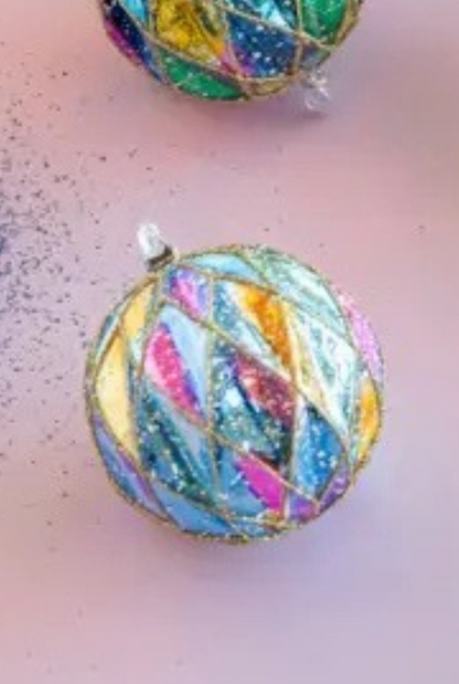 Galaxy Glass Ornament