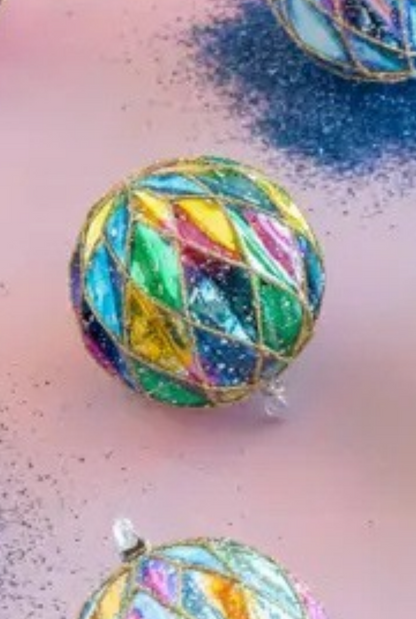 Galaxy Glass Ornament