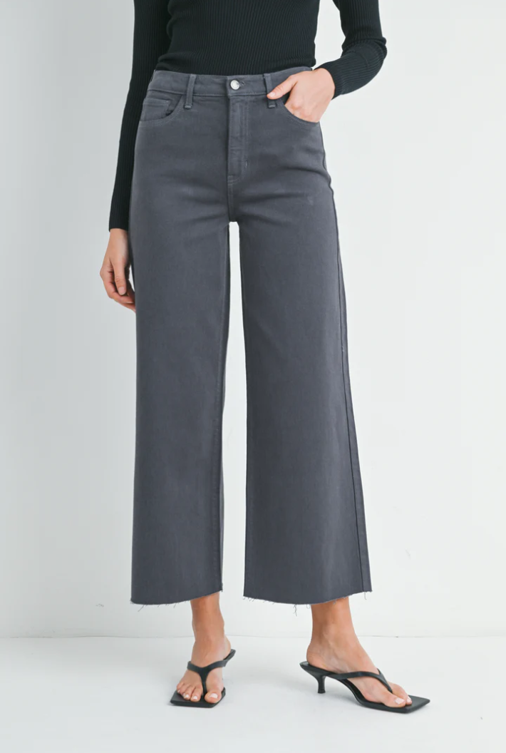 Scissor Cut Wide Leg