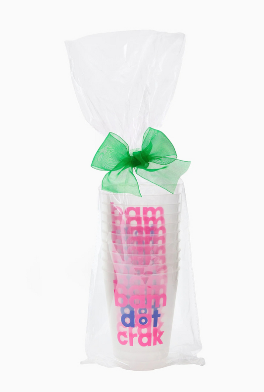 Bam Dot Crak Frosted Cup