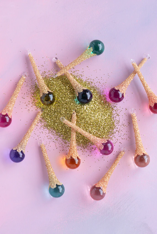 Small Rainbow Drop Ornament