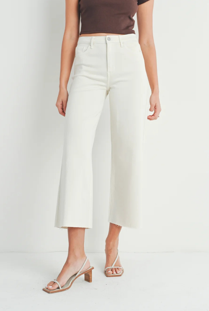 Scissor Cut Wide Leg