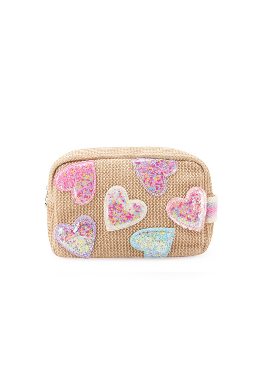 Heart Straw Pouch