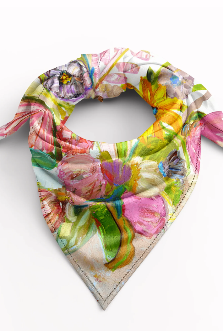 White Lotus Scarf