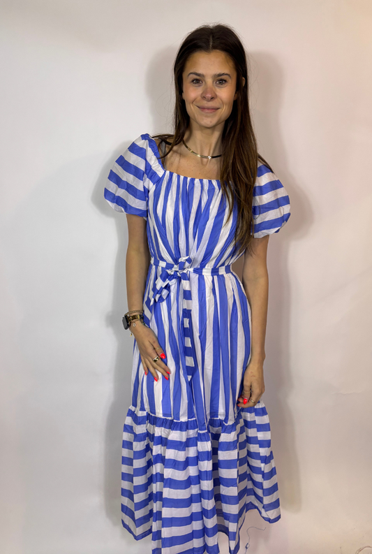 Bubble Blue Maxi