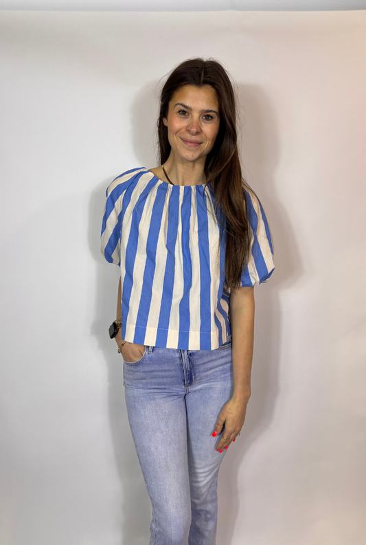 Bubble Blue Top