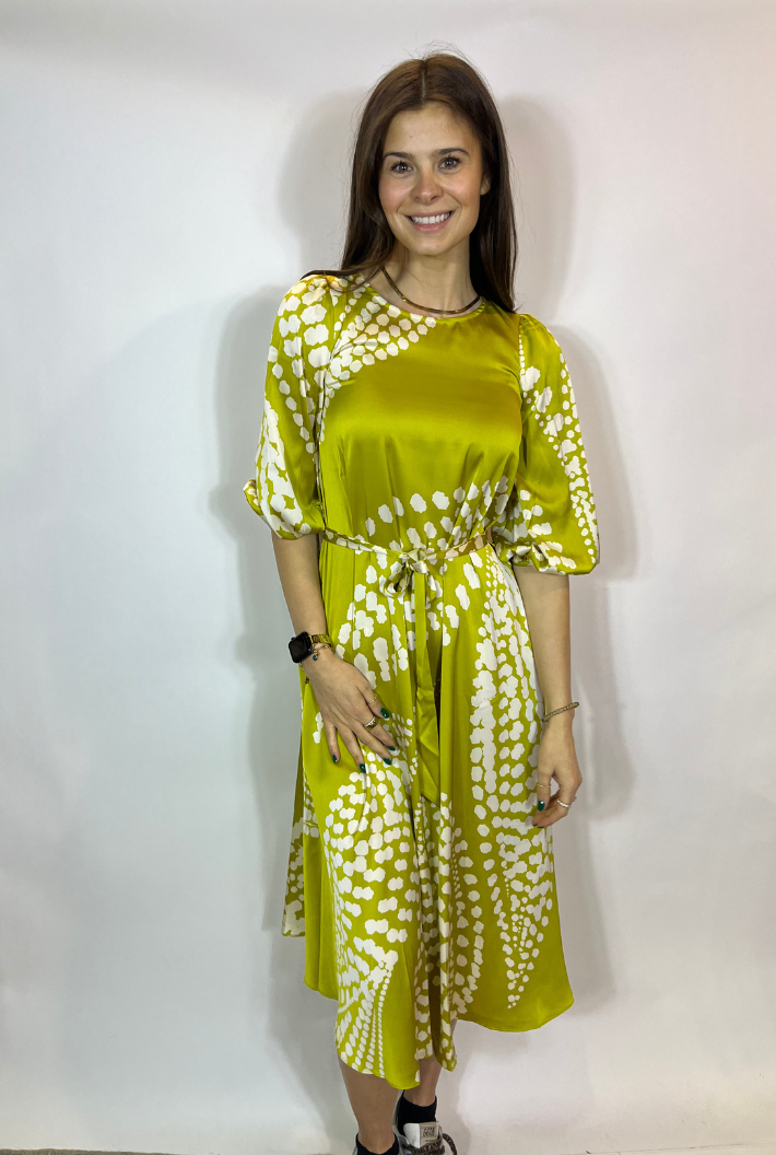 Willow Dress-Olive