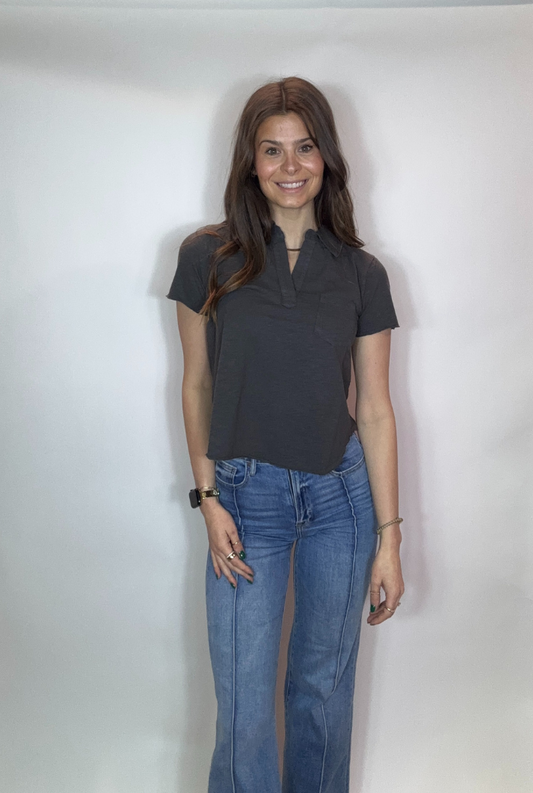Shirttail Polo