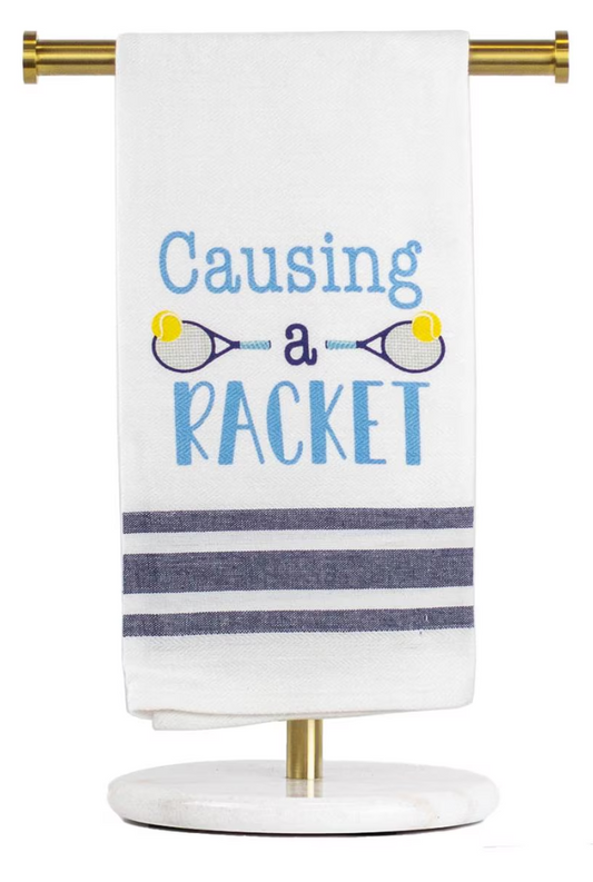 Causing A Racket Hand Towel