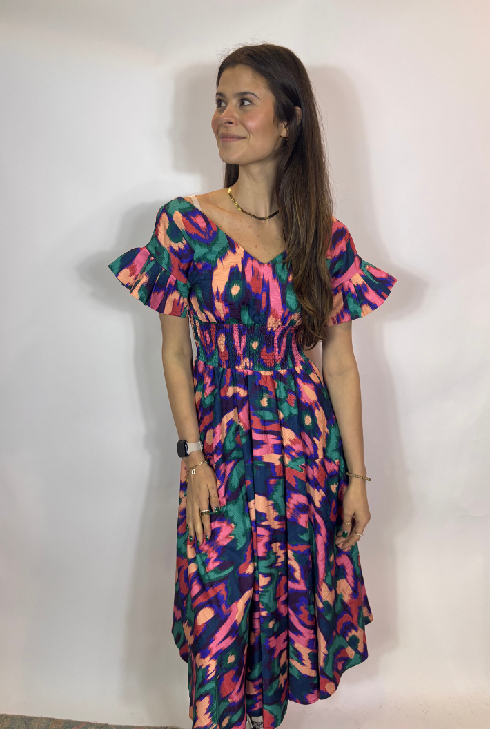 Ruffle Fades Dress