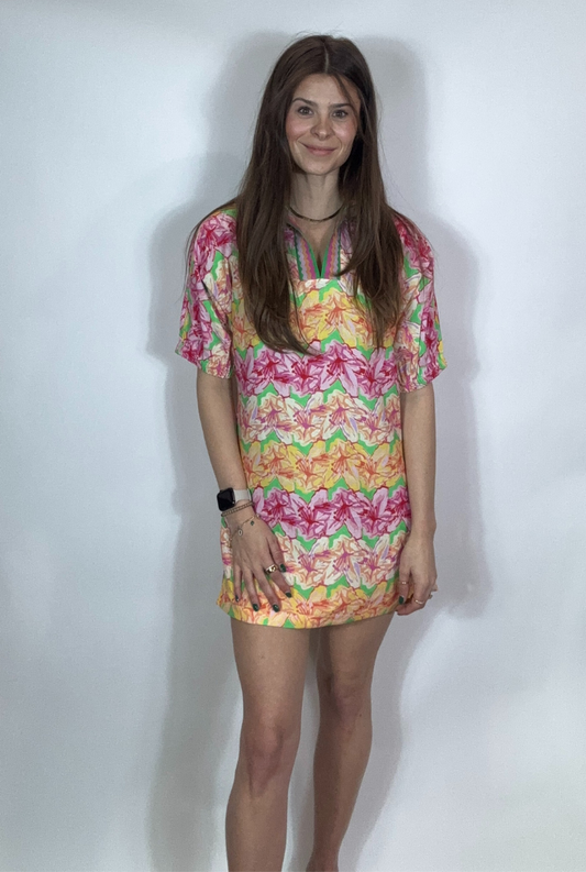 Poppy Dress-Azalea