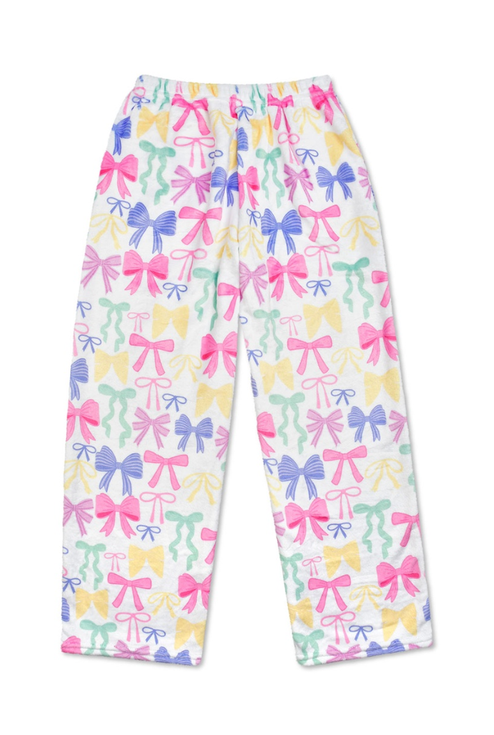 Pretty Bows Plush Pants