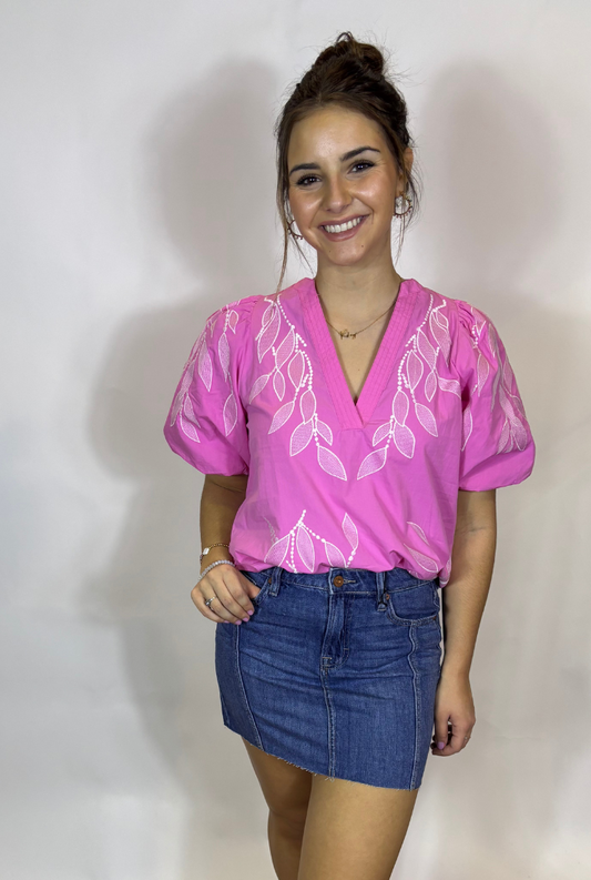 Pink Lotus Top