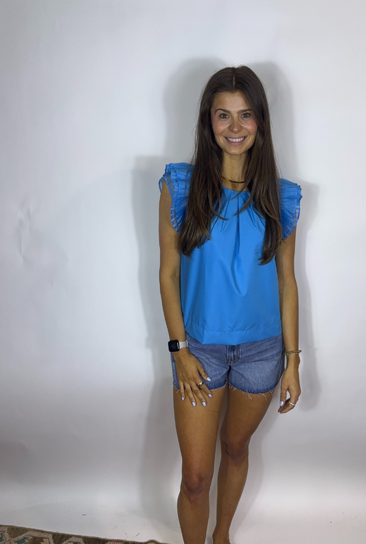 Pleaty Shell Top